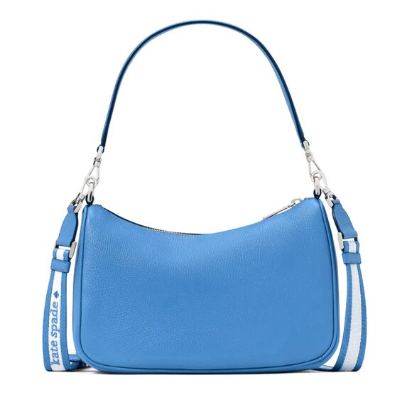 New Kate Spade Emma Medium Shoulder Bag Pebble Leather Tide Pool - Picture 2 of 5